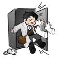 Rhys being shoved into a locker.png